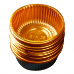 100 tk &uuml;mmargused paksud BPA-vabad kuu koogialused virnastatavad ruumis&auml;&auml;stvad mungoakoogi pakend S