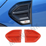 Auto k&uuml;ljeplaadi tuli poritiiva kleepsud katte kest kleeps Mini Cooper F60 Countryman autostiili kaunistus For F60 Cooper must