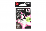 Xesta Star Claw Jig Head Assist konksud Suurus L, 3 naela (6122)