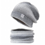 M&uuml;ts S&uuml;gis Talvine Gradient Villane M&uuml;ts Paksendatud Soe K&otilde;rvakaitse Kootud M&uuml;ts Skullies Beanies Balaclava Ski Cap Sallikomplekt