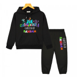 Garten of Banban Hoodies Set Multifilmi kampsun Anime kapuuts poiste t&uuml;drukute riided Pullover laste butiikriided Lasteriided 130 must