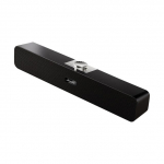 Kodukino helis&uuml;steem Bluetoothiga &uuml;hilduv juhtmega k&otilde;lar Soundbar arvuti 3,5 mm k&otilde;larid teleri jaoks Soundbar Box Subwoofer with bluetooth must