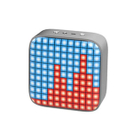 Retro Pixel Art kaasaskantav Bluetooth-k&otilde;lar LED-ekraani tahvel divoomi jaoks. Armas kingitus koduvalgustusega mini-Hifi k&otilde;lar without TF card hall