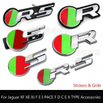 M&auml;rgi logoga pagasiruumi k&uuml;ljekleebis Ja+guar XF XE XJ FE I-PACE FDCEX TYPE tarvikutele for R Stickers must
