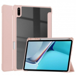 &Uuml;mbris Huawei Matepad 11 2021 Slim Tri-fold Smart Magnetic TPU nahast aluse tahvelarvuti kate Huawei Matepad 11 Shelli jaoks