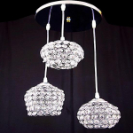 Prop It Up Metallist silindriline dekoratiivne 3 valgusega rippuv lae LED-valgustid h&otilde;bedase disainiga pirn kodukaunistuseks, disain-