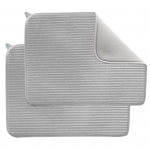 2 tk suur n&otilde;udekuivatusmatt &Uuml;lipaks libisemisvastane &uuml;liimav k&ouml;&ouml;gin&otilde;u kuivatuspadjad n&otilde;ude &auml;ravoolupadjad S