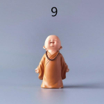 V&auml;ike armas Buddha kuju Munk Hiina stiilis vaik K&auml;sit&ouml;&ouml; Kujukeste ornament Kodukaunistus
