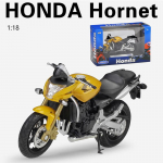 1/18 Skaala Welly HONDA Hornet Sulamist Mootorratta Mudel Diecasts Metallist M&auml;ngus&otilde;idukid Mootorratta Mudel K&otilde;rge Simulatsiooniga Kollektsioon Laste Kingitused 1/18-11.7x6.5x4.2cm