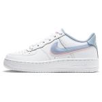 Nike Air Force 1 LV8 GS Topelt-Swoosh Laste tossud Valge Hele-Relvav&auml;rvi-Sinine CW1574-100 40