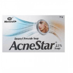 Acnestar 2,5% benso&uuml;&uuml;lperoksiidseep | Aknele kalduvale nahale 75 g seep
