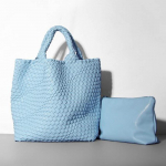 PU-nahast kott naistele 2023 Pehmest nahast kandekott &Otilde;lakott Luksuslik kudumisdisain Euroopa ja Ameerika suur kott taevasinine v&auml;rv