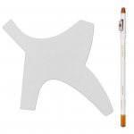 Habemekomplekti juhendi komplekt koos pliiatsiga Loo soovitud disainiga trimmit&ouml;&ouml;riist meestele kingituseks mitmek&uuml;lgne habemekamm servade kujundamiseks