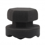 Autode autodetailide kattepadi rehvide katte aplikaator vahak&auml;snad, must 1 tk S