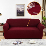 Diivani kate Jacquard veekindel padjakate Elastsed nurgadiivanikatted elutoa jaoks Eemaldatavad L-kujulised Love Seat toolikatted 1-seat 90-140cm