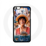 &Uuml;mbris iPhone 7 One Piece Luffy plakatitegelaste kunsti 1. hooaja jaoks