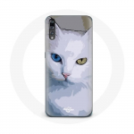 &Uuml;mbris Samsung galaxy P20 pro T&uuml;rgi kaubikule Cat blue eye and yellow eye