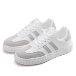 TUINANLE tossud naiste spordijalatsid Tursked vabaaja valged tossud, t&uuml;drukute platvormkingad 39