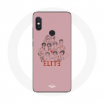 &Uuml;mbris Xiaomi Redmi Note 5 AI kahekaamera Elite 5. hooaja plakatitegelaste Fanart logo jaoks