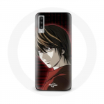 Coque pour Samsung Galaxy A70 Light Yagami Death Note Anime Manga