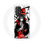 Coque pour Samsung Galaxy A52 Itachi Uchiwa Naruto Anime Teaser