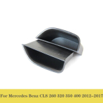My good car Car Door Handle Container Holder Tray Storage Box Decoration For Mercedes Benz CLS 260 320 350 400 2012-2017 Front door black