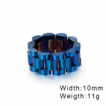 Fongten Retro kellakett Meeste s&otilde;rmus roostevabast terasest Rock Biker Finger Meeste ja naiste Punk Paaris&otilde;rmused Moeehted Kingitus 6