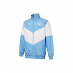 Puma Manchester City Pre-Match Treeningv&auml;rviline Colorblock Jakk Meeste Jakk Sinine 764507-01 S