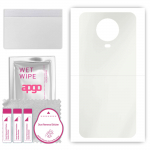 apgo MATTE Protective Skin Sticker for the back compatible with Nokia G20, Wrap Film, Hydrogel Film, Flexible, Soft TPU with positioning layer easy in