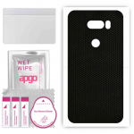 apgo Protective Skin Sticker for the back compatible with LG V50S ThinQ 5G, Wrap Film, Foil, Vinyl - Pattern Matrix