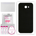 apgo Protective Skin Sticker for the back compatible with Samsung Galaxy A7 (2017), Wrap Film, Foil, Vinyl - Pattern Matrix