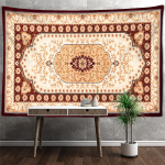 Retro Mandala seinavaip Seinaripp Boheemlaslikus stiilis Ps&uuml;hhedeelne n&otilde;idus Tapiz Hipi Magamistoa vaip Kodukaunistus 230x180cm