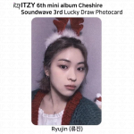 ITZY 6. minialbum Cheshire Soundwave 3. Lucky Draw fotokaardi eelis Ver. Ryujin - Benefit gray