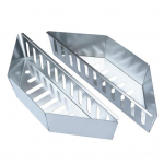 2 tk BBQ s&ouml;ekorvi briketihoidjad Puidulaastud grillitarvikud roostevabast terasest isegi p&otilde;levad eraldi korvid erinevate grilltoitude jaoks A