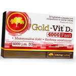 D3-vitamiin, Gold Vit D3 Fast 4000, Olimp Nutrition (36283118) 30tab