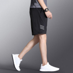 Treeningriided Meeste Spordivest &uuml;likond Ice Silk Kiiresti kuivavad riided Suvejooksmine Korvpallitreening Varrukateta T-s&auml;rk S