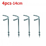 16 tk plastist taime tugivaia karkass kasvuhoone paigutus poolringikujuline fikseeritud varras siseruumide lilletaimede viinapuu ronimisklamber trumpet-4pcs