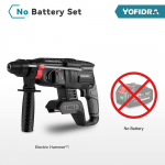 Yofidra 26 mm harjadeta elektrivasara l&ouml;&ouml;ktrell multifunktsionaalne t&otilde;hus aku p&ouml;&ouml;rlev elektrit&ouml;&ouml;riist Makita 18 V aku jaoks No battery