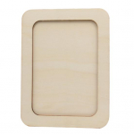 6-tolline puidust pildiraam seljatoega Tugeva t&ouml;&ouml;v&otilde;imega t&auml;ispuidust isetegemine l&otilde;petamata ristk&uuml;likukujuline lauaarvuti seisva postkaardi pildiraam J&otilde;ulud 6inch