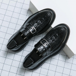 Uued meeste klassikalised Oxfordi vabaajajalatsid S&otilde;idujalatsid Pulmakingad Itaalia stiilis Mokassiinid 37 must