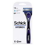 Schick Hydro 5 p&otilde;hiline habemenuga + 2 lisatera, 1 komplekt, Korea habemenuga
