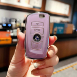 TPU auto v&otilde;tme&uuml;mbrise kaanekott puldihoidja v&otilde;tmehoidja tarvikud BMW seeria 5 F30 F10 F18 X3 X4 F06 F02 M3 M5 v&otilde;tmehoidja jaoks