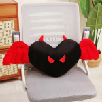 Multifilm Devil Angel Pillow Plush Toy Love Doll 50*20cm car pillow
