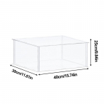 L&auml;bipaistev vitriin, t&ouml;&ouml;lauakarp, korraldajastand Tolmukindel kaitsevitriin, hoiukarp 40*30*25cm