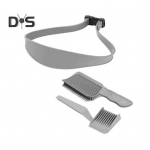 3 tk/komplekti juuste l&otilde;ikamise kamm silikoonist kaelusega raseerimismall Barber Fade kamm Professionaalne meeste juuksel&otilde;ikus juuksuri stiili segamise kamm Sets