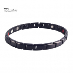 Verer&otilde;hu reguleerimise randmepael Germaaniumi negatiivsete ioonide emissiooniga sinine titaanteraapia stressi leevendamiseks ja verer&otilde;hu juhtimiseks kehahoolduseks must