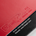 METEOR 813 PRO BI-POWER Lauatennisekumm Ainulaadne Kahev&auml;rviline Kahe Energiaga Siseenergiaga K&auml;sn Kleepuv R&uuml;ndav Pingpongi K&auml;sn punane