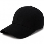 Unisex paari &uuml;hev&auml;rviline pesapallim&uuml;ts, reguleeritav vabaaja m&uuml;ts, puuvillane naiste meeste m&uuml;ts must