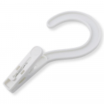 1-12 TK riidepuud Tuulekindel libisemisvastane kuivatusklamber reisir&auml;tikud riidepuu pesuklamber Riputuskonksud sokid klambrid hoidikupulk 1PCS valge