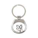 Clumber Spaniel - keychain with a dog, keychain with a print, personalized pendant from the Art-Dog brand